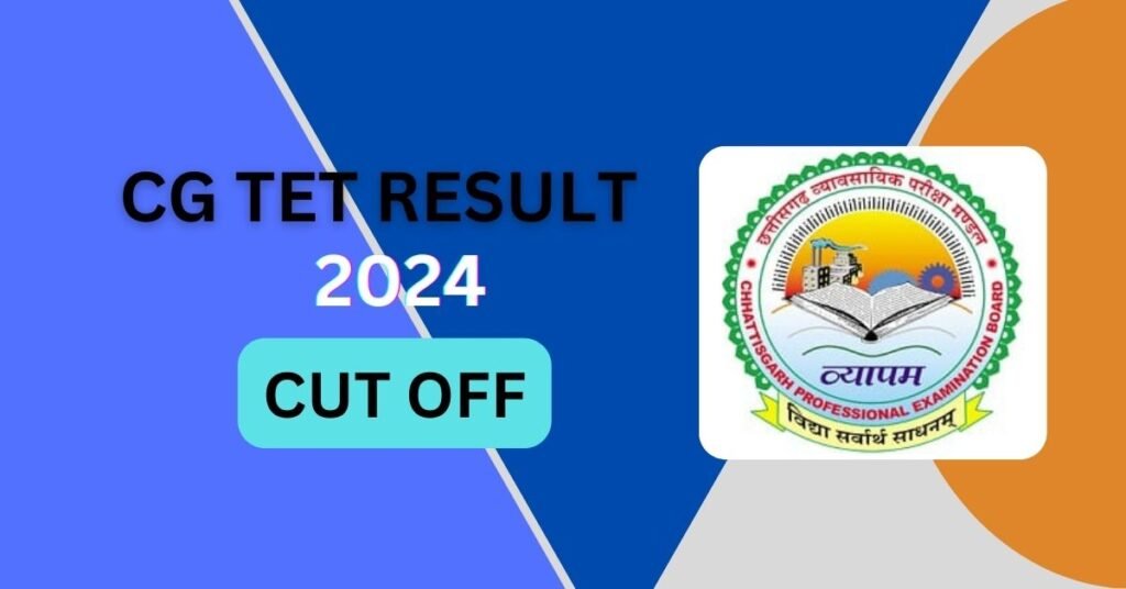 CG TET result 2024