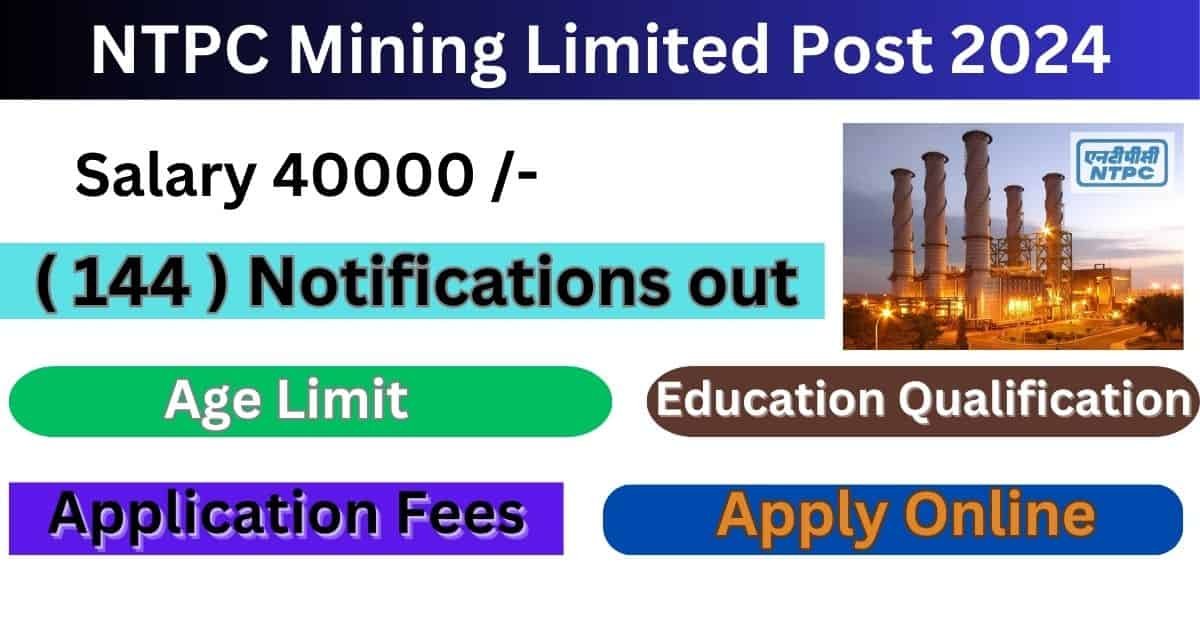 NTPC mining Limited post 2024