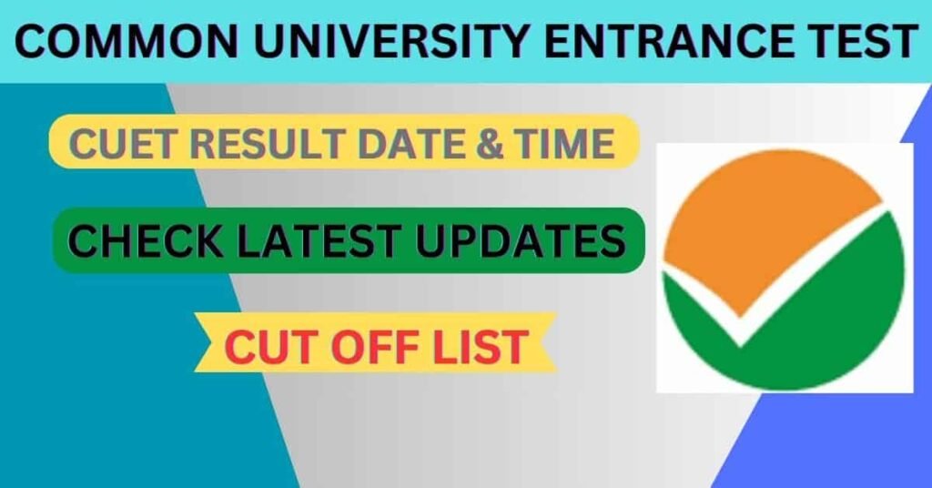 CUET UG Result link 2024