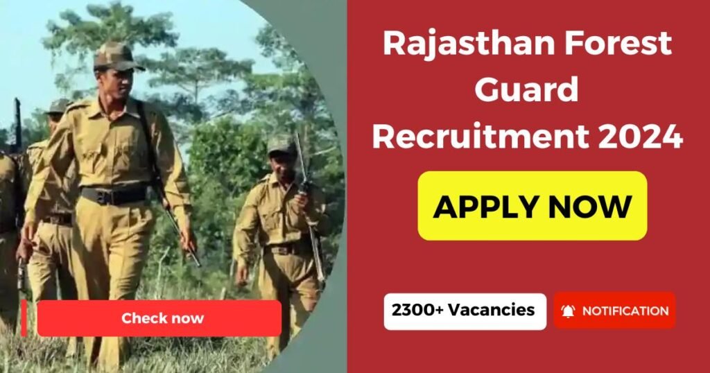 Rajasthan Forest Guard Recruitment 2024