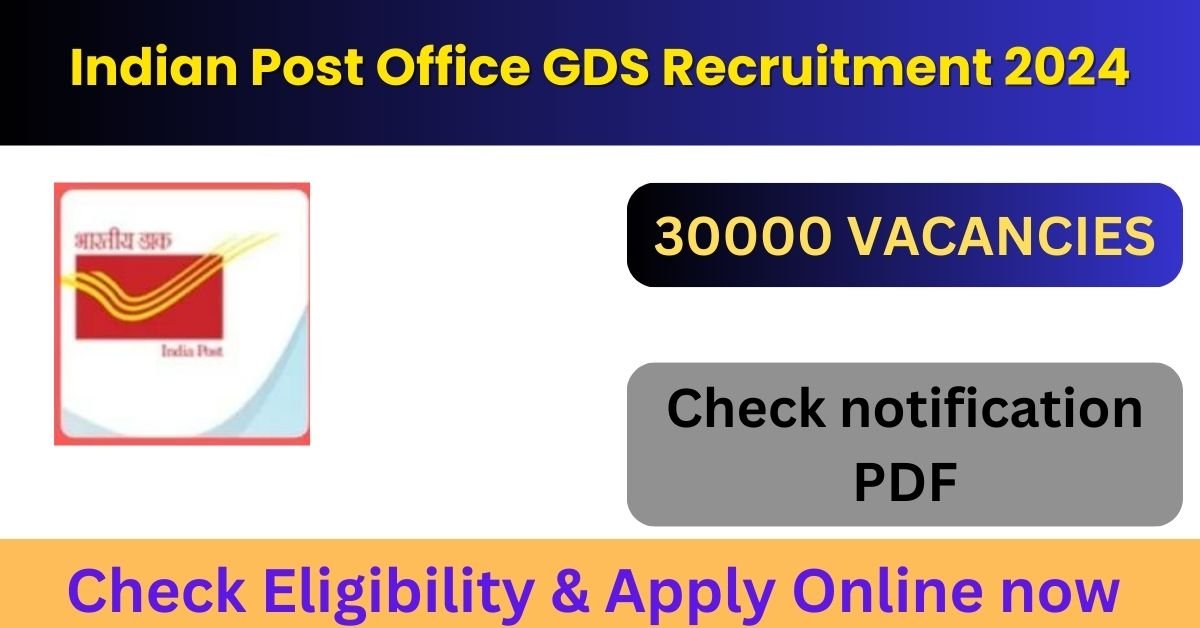 Indian post office GDS post 2024