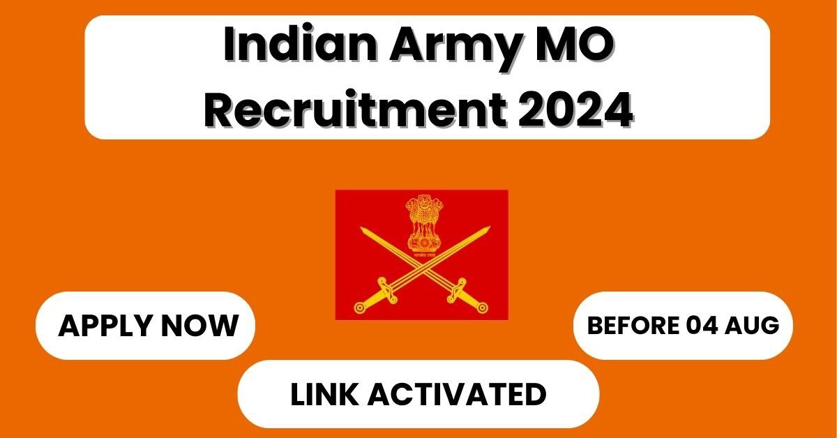 Indian Army MO Recruitment 2024