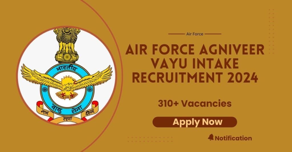 Agniveer Vayu Intake Recruitment 2024